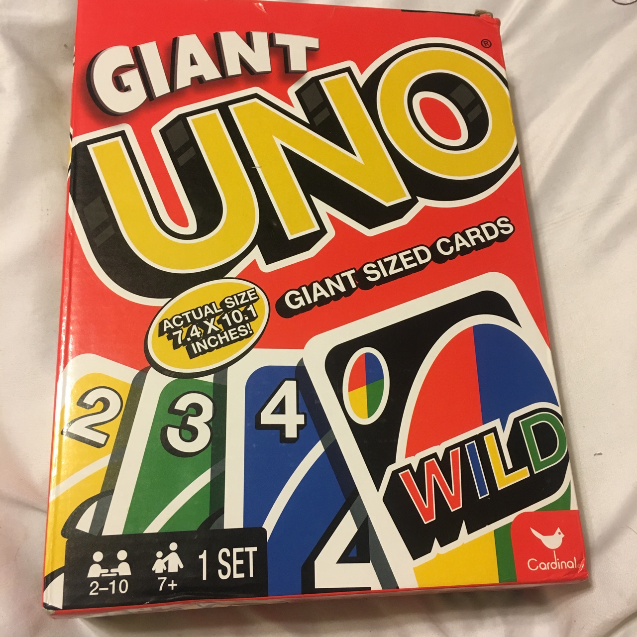 Giant uno cards